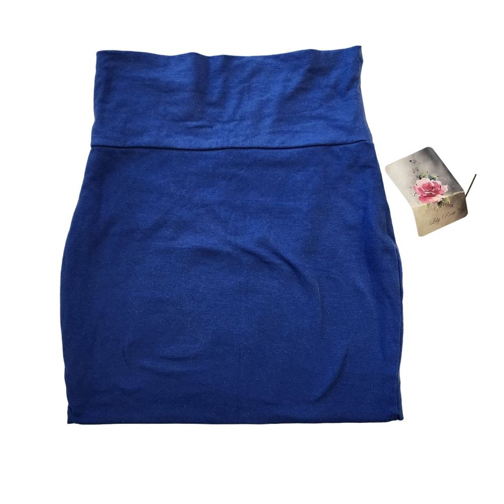 Lily Rose Royal Blue Skirt Size Medium